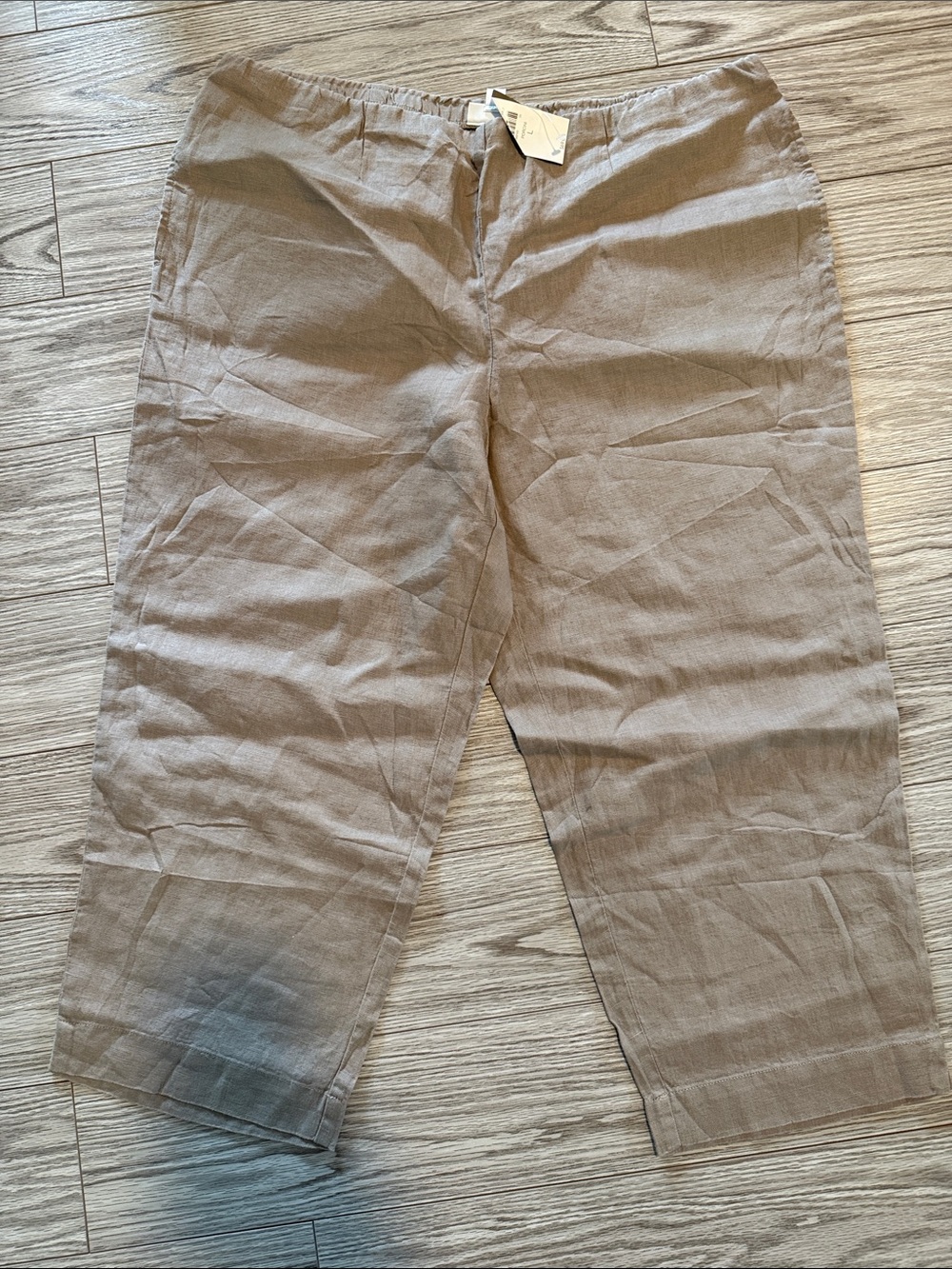 NWT J Jill Linen Capris